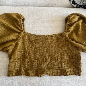 Wild Fable off the shoulder cropped top size XL